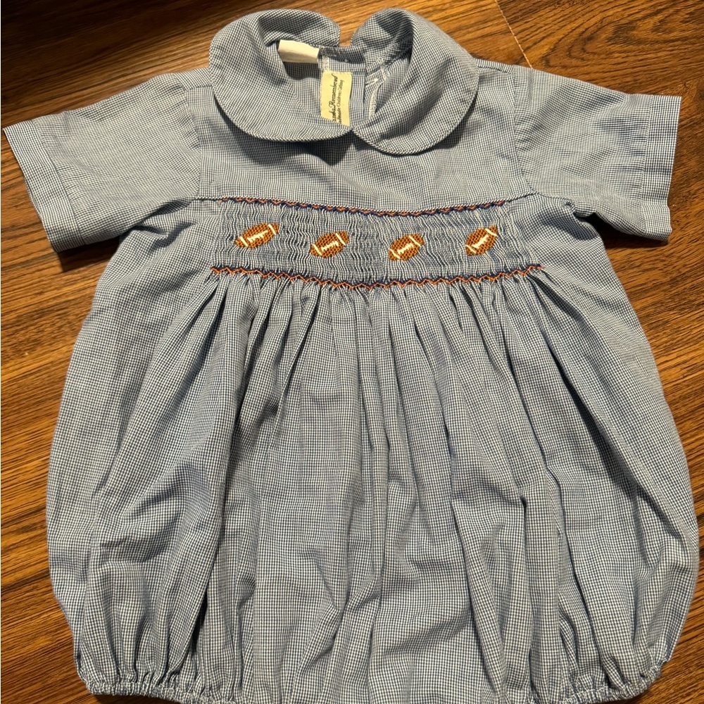 Amanda remembered smocked bubble outfit